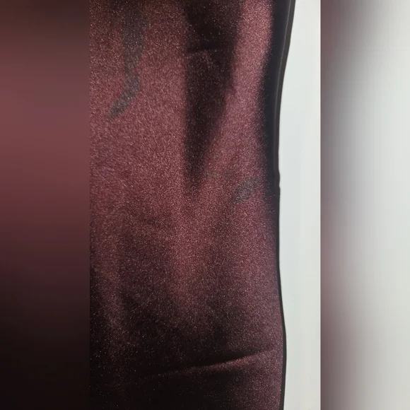 🎀Dynamite Satin Slip Dress in Deep Wine - Picture 6 of 7